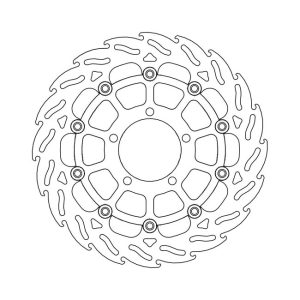 Moto-Master Flame Series Floating Brake Rotor Triumph