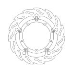 Moto-Master Flame Series Floating Brake Rotor Yamaha