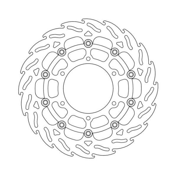 Moto-Master Flame Series Floating Brake Rotor Suzuki