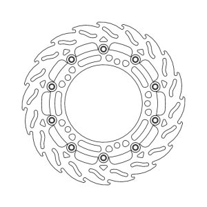 Moto-Master Flame Series Floating Brake Rotor Kawasaki