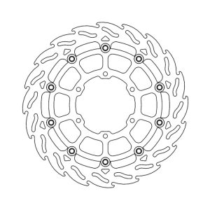 Moto-Master Flame Series Floating Brake Rotor Suzuki