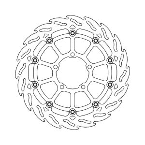 Moto-Master Flame Series Floating Brake Rotor Triumph