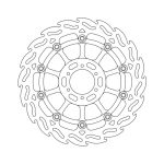 Moto-Master Flame Series Floating Brake Rotor Honda