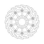 Moto-Master Flame Series Floating Brake Rotor Suzuki