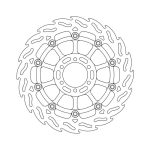 Moto-Master Flame Series Floating Brake Rotor Ducati