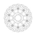 Moto-Master Flame Series Floating Brake Rotor Honda