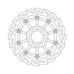 Moto-Master Flame Series Floating Brake Rotor Kawasaki