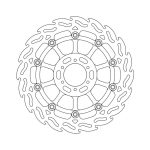 Moto-Master Flame Series Floating Brake Rotor Honda