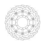 Moto-Master Flame Series Floating Brake Rotor Honda
