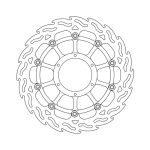 Moto-Master Flame Series Floating Brake Rotor Honda