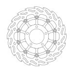 Moto-Master Flame Series Floating Brake Rotor Triumph