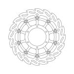 Moto-Master Flame Series Floating Brake Rotor Honda