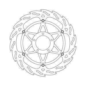 Moto-Master Flame Series Floating Brake Rotor Ducati