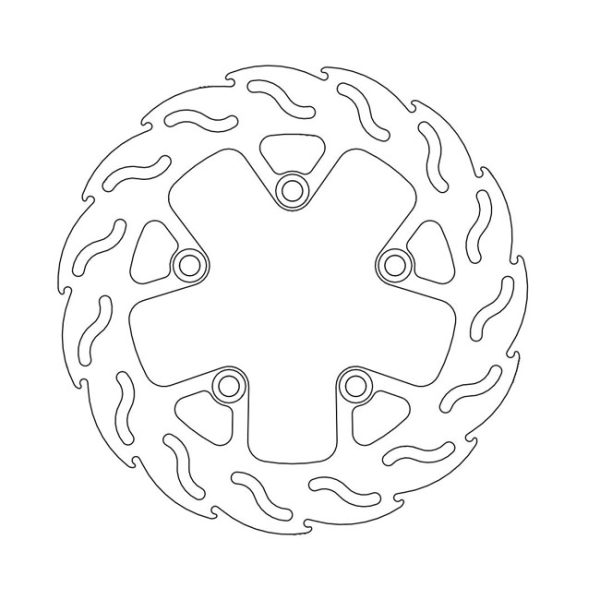 Moto-Master Flame Series Brake Rotor Suzuki