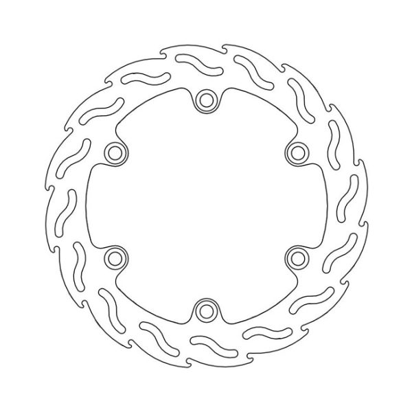 Moto-Master Flame Series Brake Rotor Honda