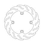 Moto-Master Flame Series Brake Rotor Kawasaki