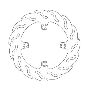 Moto-Master Flame Series Brake Rotor Kawasaki