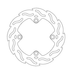 Moto-Master Flame Series Brake Rotor Triumph