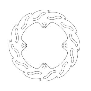 Moto-Master Flame Series Brake Rotor Ducati