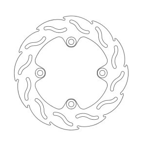 Moto-Master Flame Series Brake Rotor Kawasaki