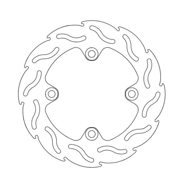 Moto-Master Flame Series Brake Rotor Kawasaki