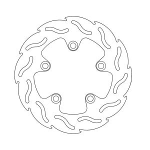 Moto-Master Flame Series Brake Rotor Suzuki