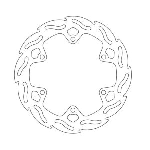 Moto-Master Flame Series Brake Rotor Yamaha