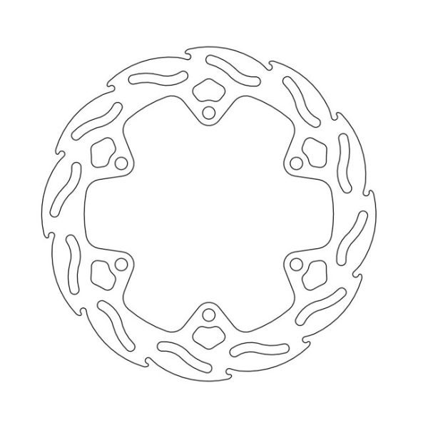 Moto-Master Flame Series Brake Rotor Yamaha