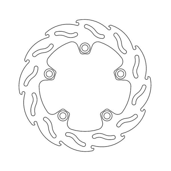 Moto-Master Flame Series Brake Rotor Yamaha