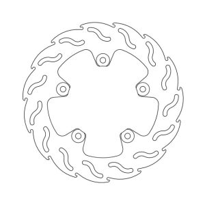 Moto-Master Flame Series Brake Rotor Ducati