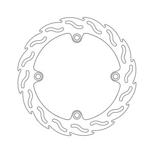Moto-Master Flame Series Brake Rotor Honda