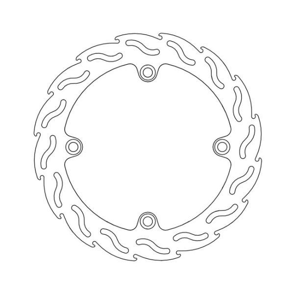 Moto-Master Flame Series Brake Rotor Honda