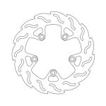 Moto-Master Flame Series Brake Rotor Kawasaki