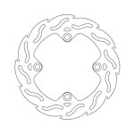 Moto-Master Flame Series Brake Rotor Triumph