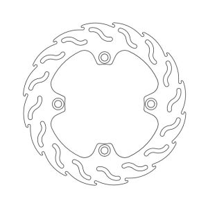 Moto-Master Flame Series Brake Rotor Honda
