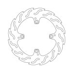 Moto-Master Flame Series Brake Rotor Ducati
