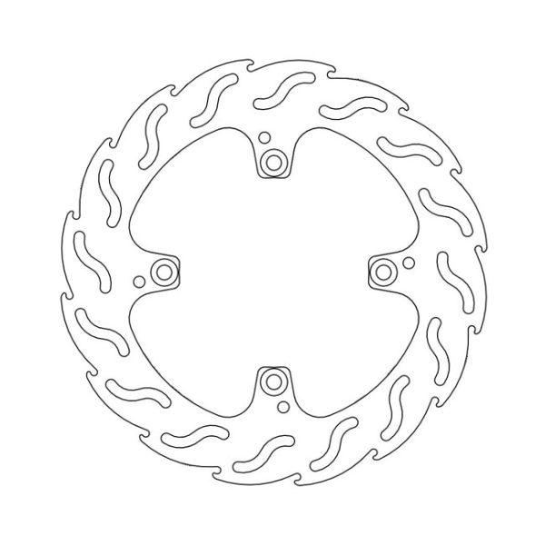 Moto-Master Flame Series Brake Rotor Ducati