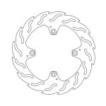 Moto-Master Flame Series Brake Rotor Ducati