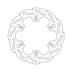 Moto-Master Flame Series Brake Rotor Yamaha
