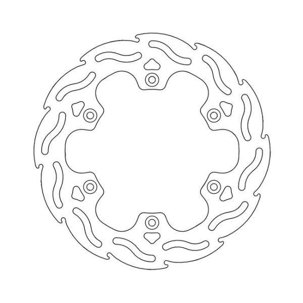 Moto-Master Flame Series Brake Rotor Yamaha