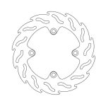Moto-Master Flame Series Brake Rotor Honda