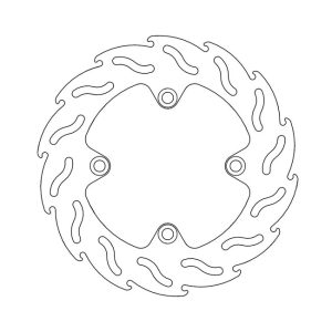 Moto-Master Flame Series Brake Rotor Honda
