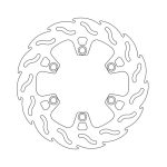 Moto-Master Flame Series Brake Rotor Kawasaki