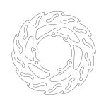 Moto-Master Flame Series Brake Rotor Yamaha
