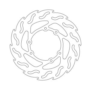 Moto-Master Flame Series Brake Rotor Yamaha