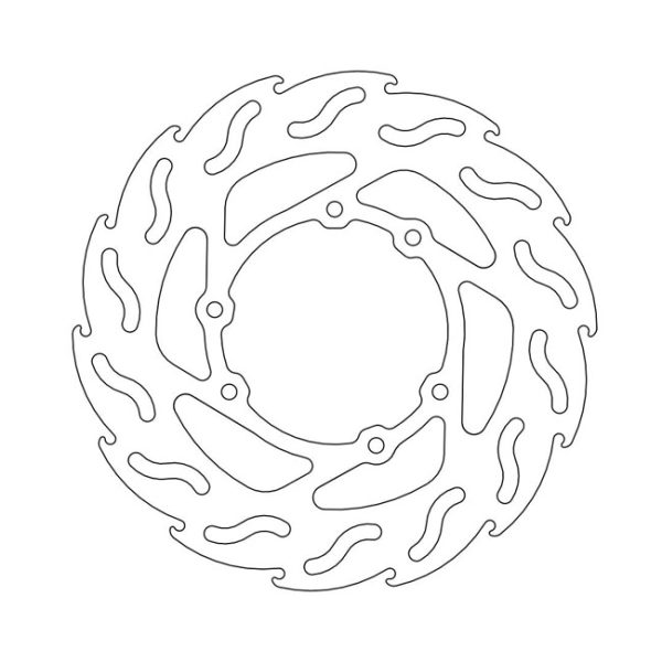 Moto-Master Flame Series Brake Rotor Yamaha