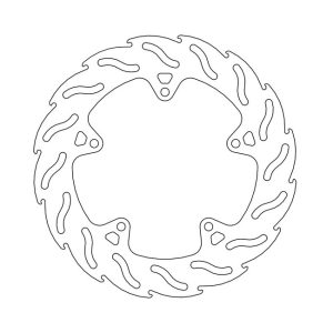 Moto-Master Flame Series Brake Rotor Yamaha