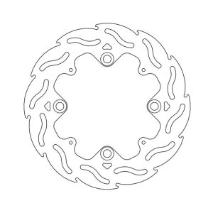 Moto-Master Flame Series Brake Rotor Honda