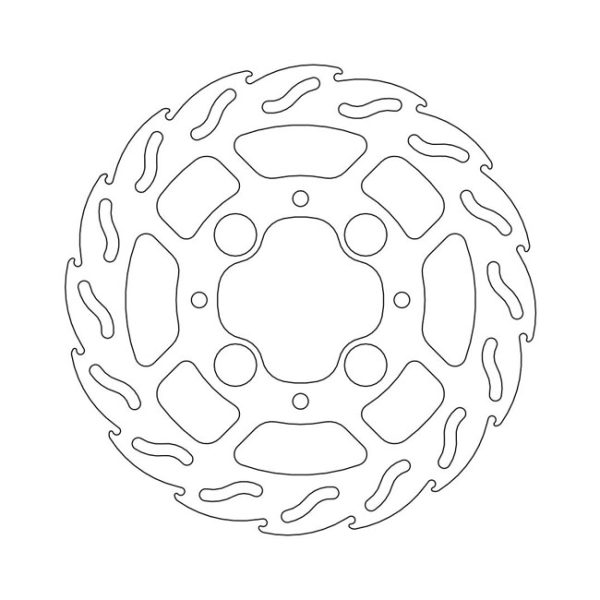 Moto-Master Flame Series Brake Rotor Honda
