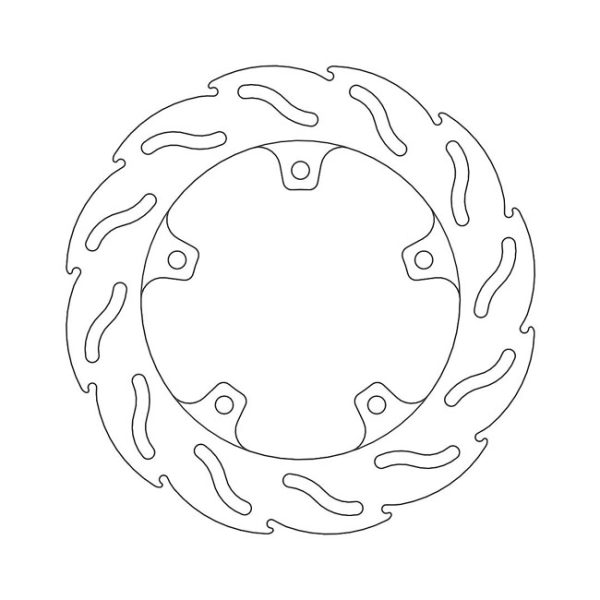 Moto-Master Flame Series Brake Rotor Aprilia
